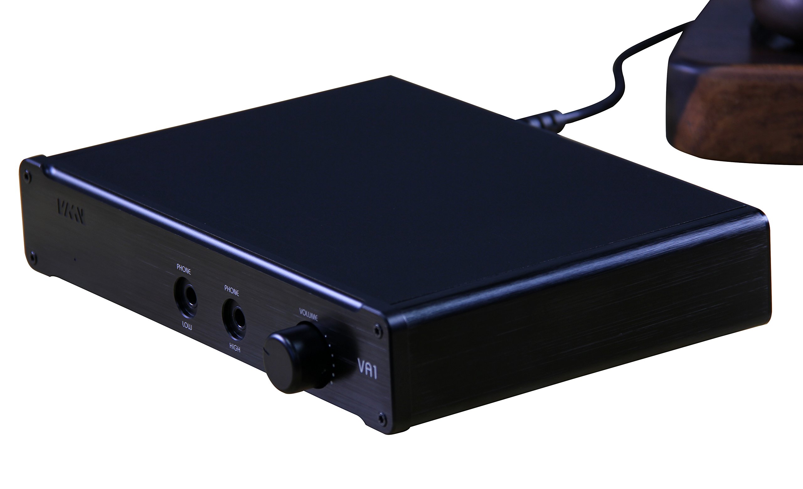 SMSL VA1 Desktop Headphone Amplifier - High Power Audio Amp for Home & Studio Use | Perfect for Audiophiles, Music Producers & Gaming Enthusiasts (Black)