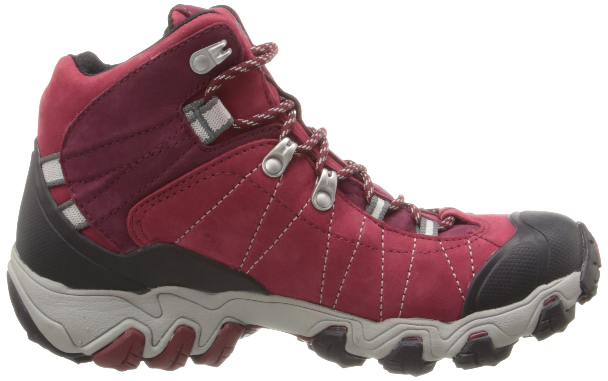 Oboz Women's Bridger Mid B-DRY Waterproof Hiking Boots - Lightweight & Durable for Outdoor Adventures, Trail Walking & Backpacking