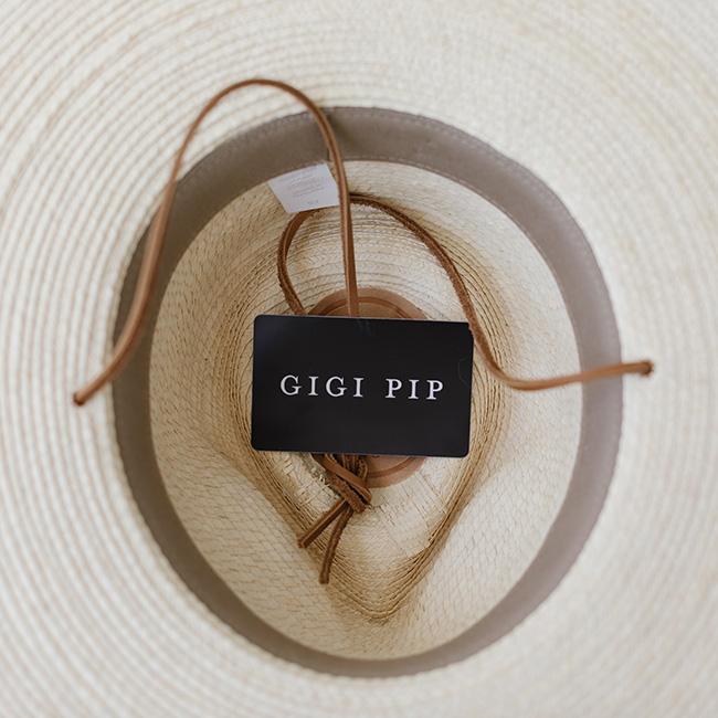 Gigi Pip Gift Card - Perfect for Birthdays, Holidays & Special Occasions - Stylish Hats & Accessories for Women