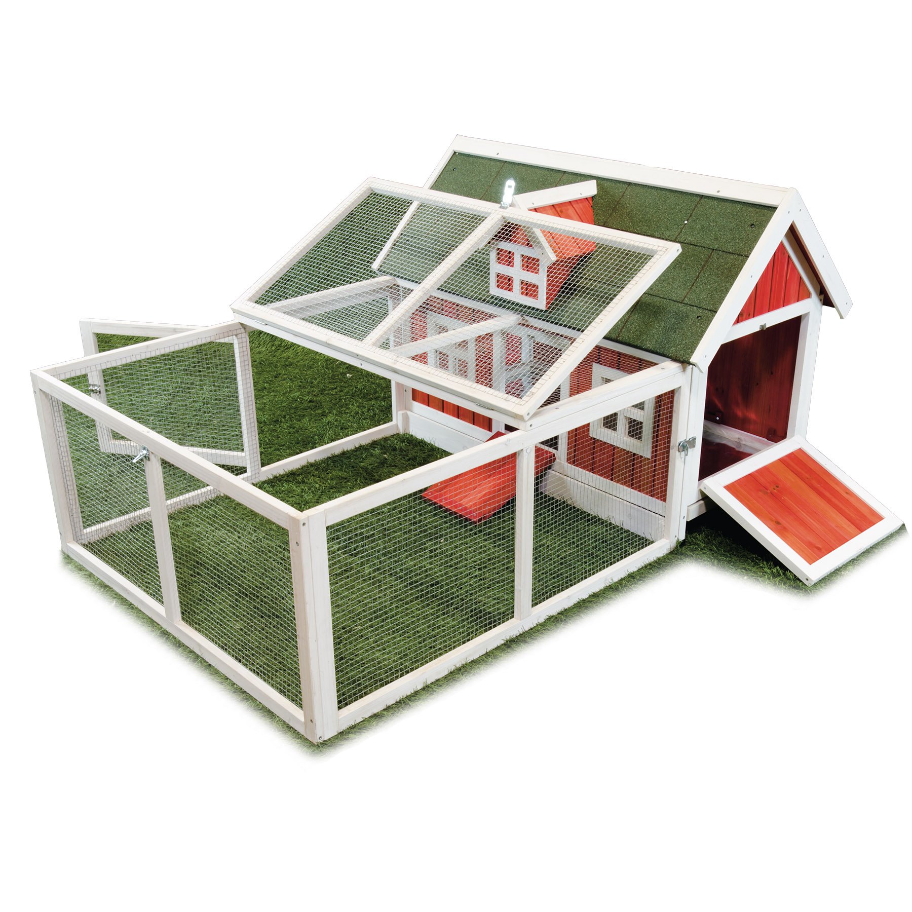 Ware Manufacturing Little Red Hen Barn - Classic Farmhouse Decor for Kids' Rooms, Nursery, and Country-Themed Parties | Durable Wooden Toy Storage & Playhouse for Children