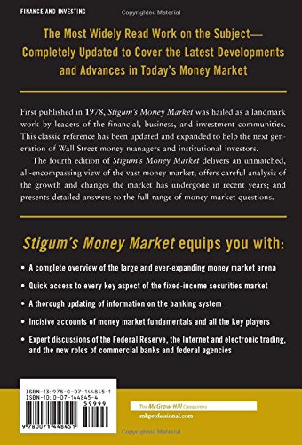 Stigum's Money Market, 4th Edition - Best Guide for Investors & Financial Professionals | Personal Finance & Investment Strategies