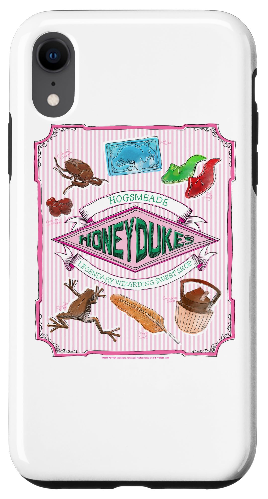 Harry Potter Honeydukes Hogsmeade iPhone XR Case - Cute Wizardry Themed Phone Cover for Apple iPhone XR - Perfect for Potterheads, Cosplay & Movie Fans