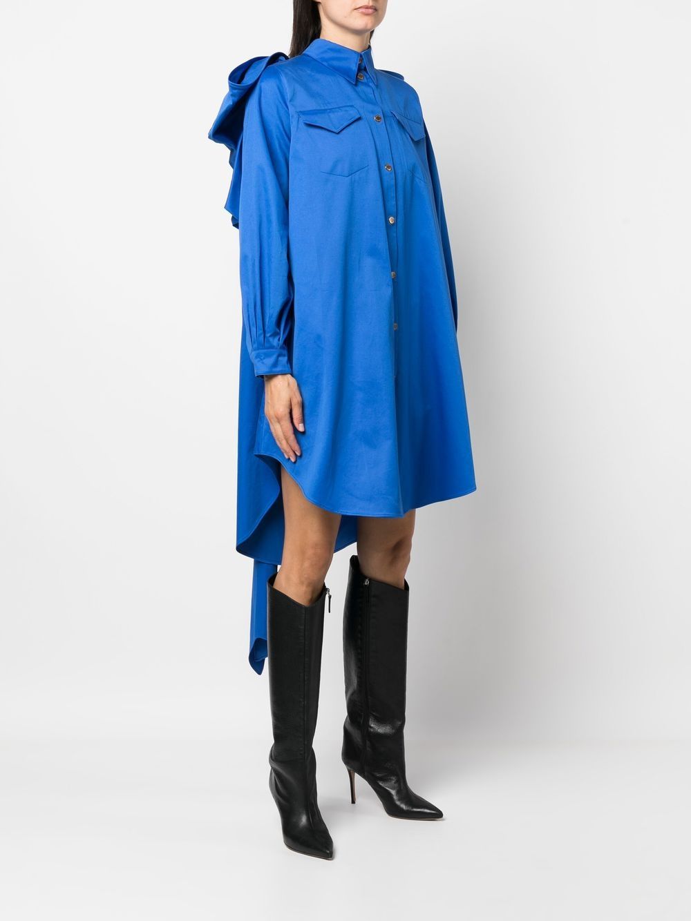 AZ FACTORY BY THEBE MAGUGU Women's Blue Dresses - Elegant & Stylish for Casual Outings, Parties & Special Events