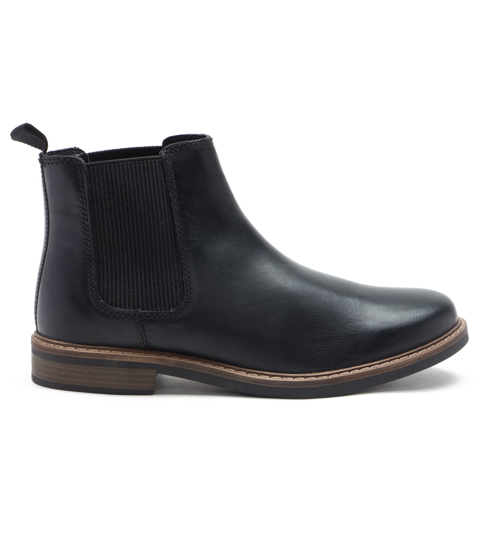 Red Tape Men's Chelsea Boots - Waterproof Leather Ankle Boots for Men | Slip On Casual & Dress Shoes | Perfect for Work, Outdoor & Winter Wear