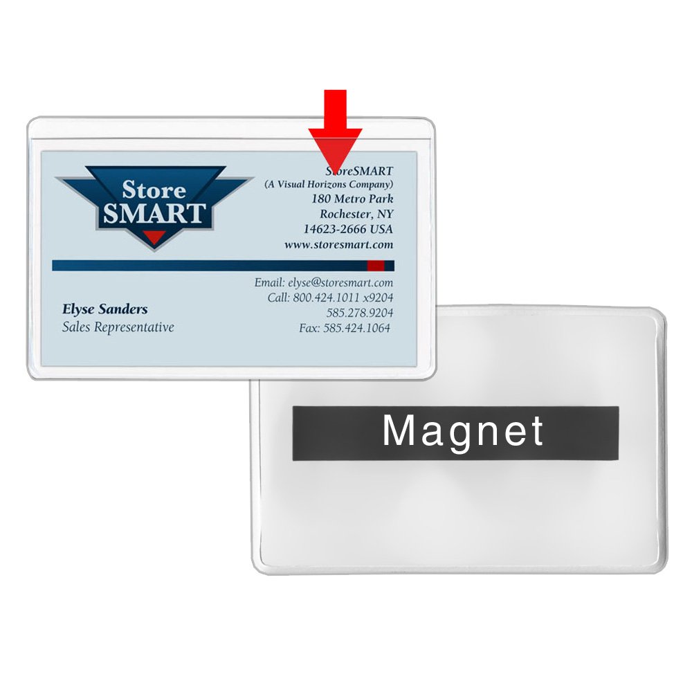 StoreSMART Magnetic Business Card Holder - 2