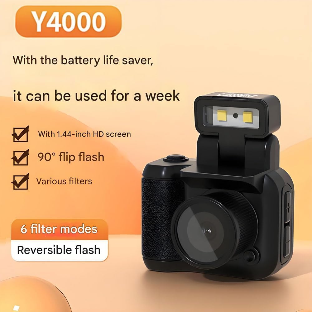 Retroscope Mini Camera - 1080P HD Video Recording, 1.44