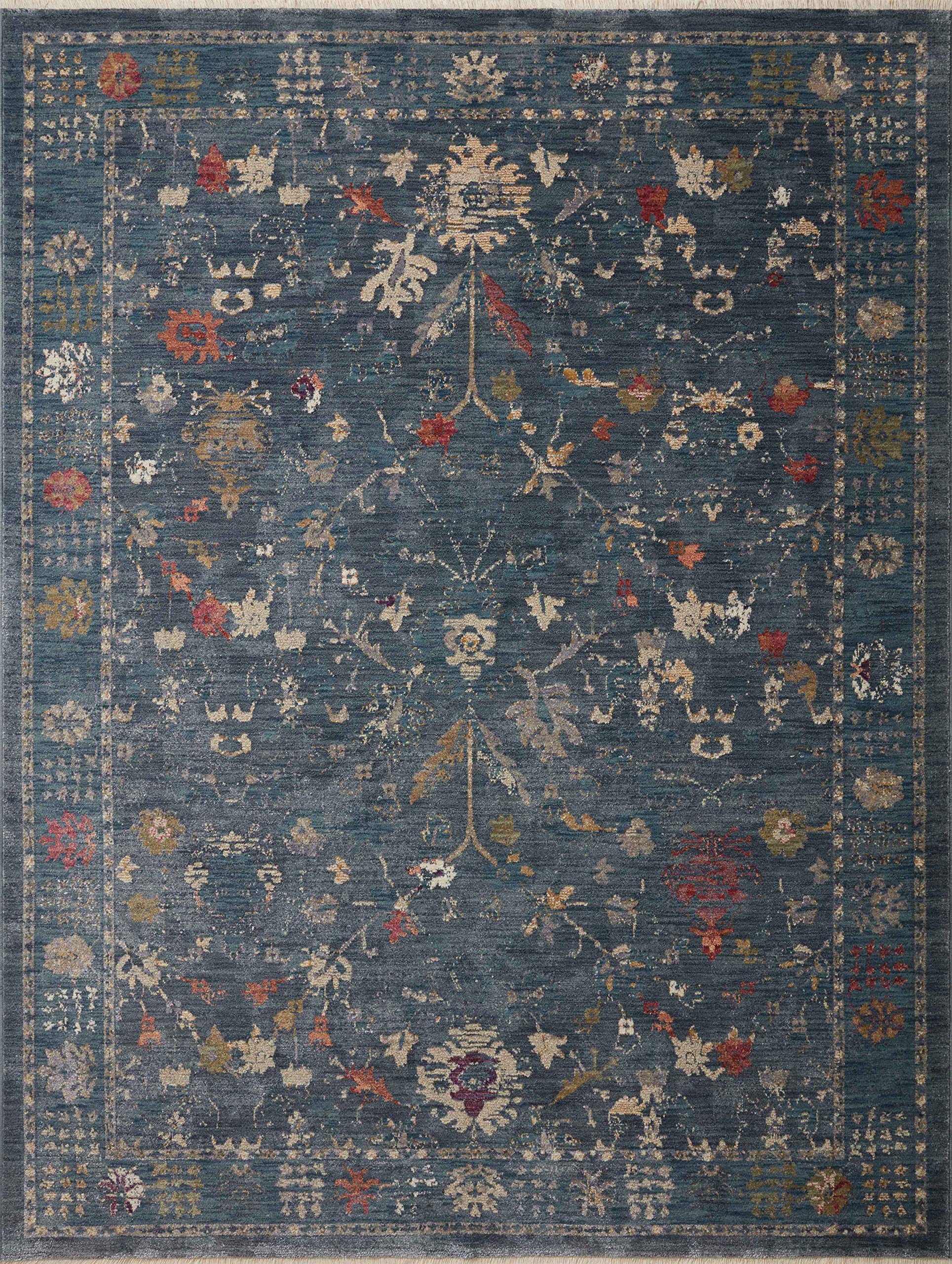Loloi Giada Denim & Multi-Colored 2'7