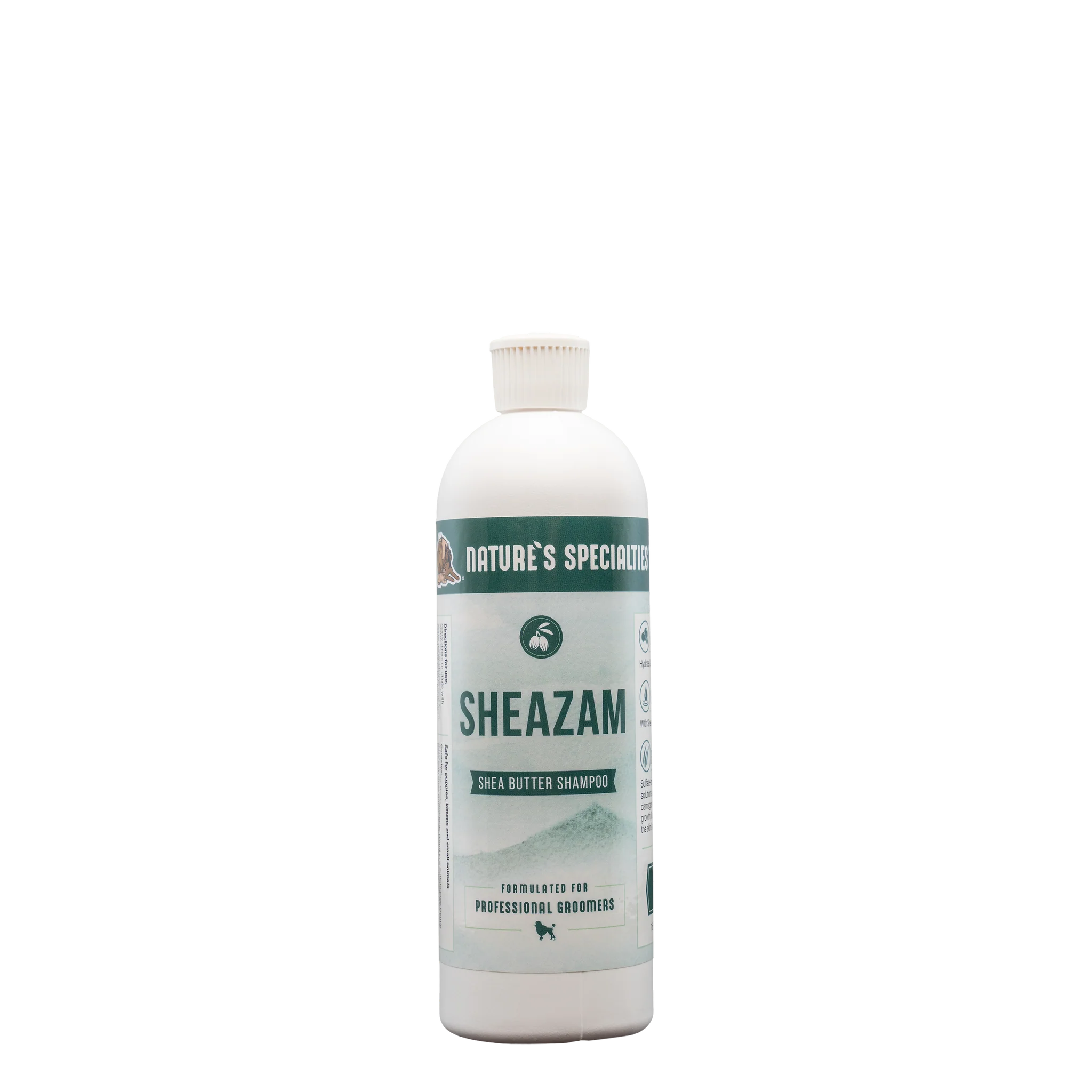 Nature's Specialties Sheazam® Shea Butter Shampoo for Dry Hair - Moisturizing & Nourishing Hair Care - Perfect for Damaged Hair & Scalp Hydration - Salon Quality Shampoo for Women & Men