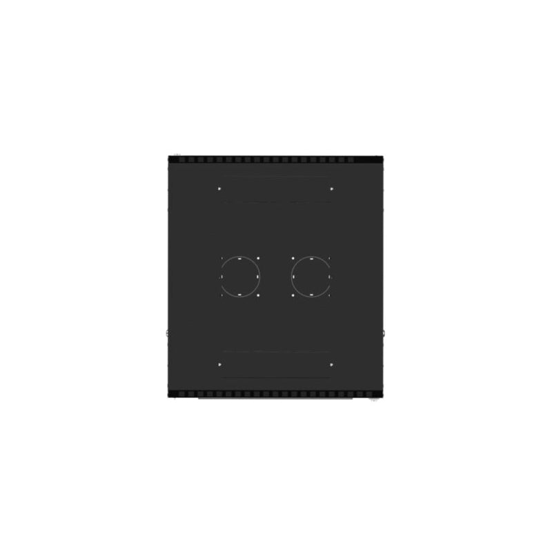 45U LINIER® Server Cabinet with Vented & Solid Doors - Secure Network Rack for Data Centers & IT Closets