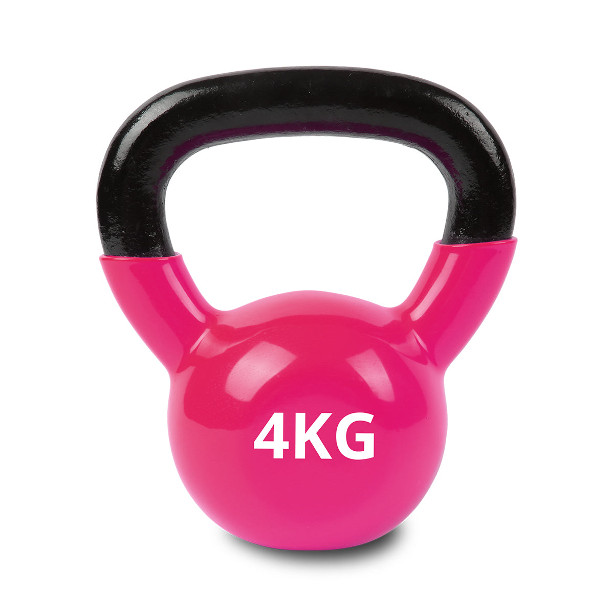 4kg Cast Iron Kettlebell for Home Gym & Strength Training - Durable Workout Equipment for CrossFit, HIIT & Weightlifting