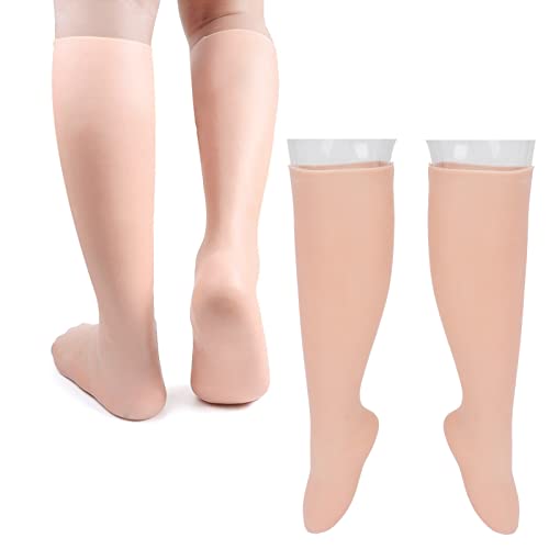 Moisturizing Socks for Women - 2Pcs Hydrating Foot Care for Dry Skin & Cracked Heels