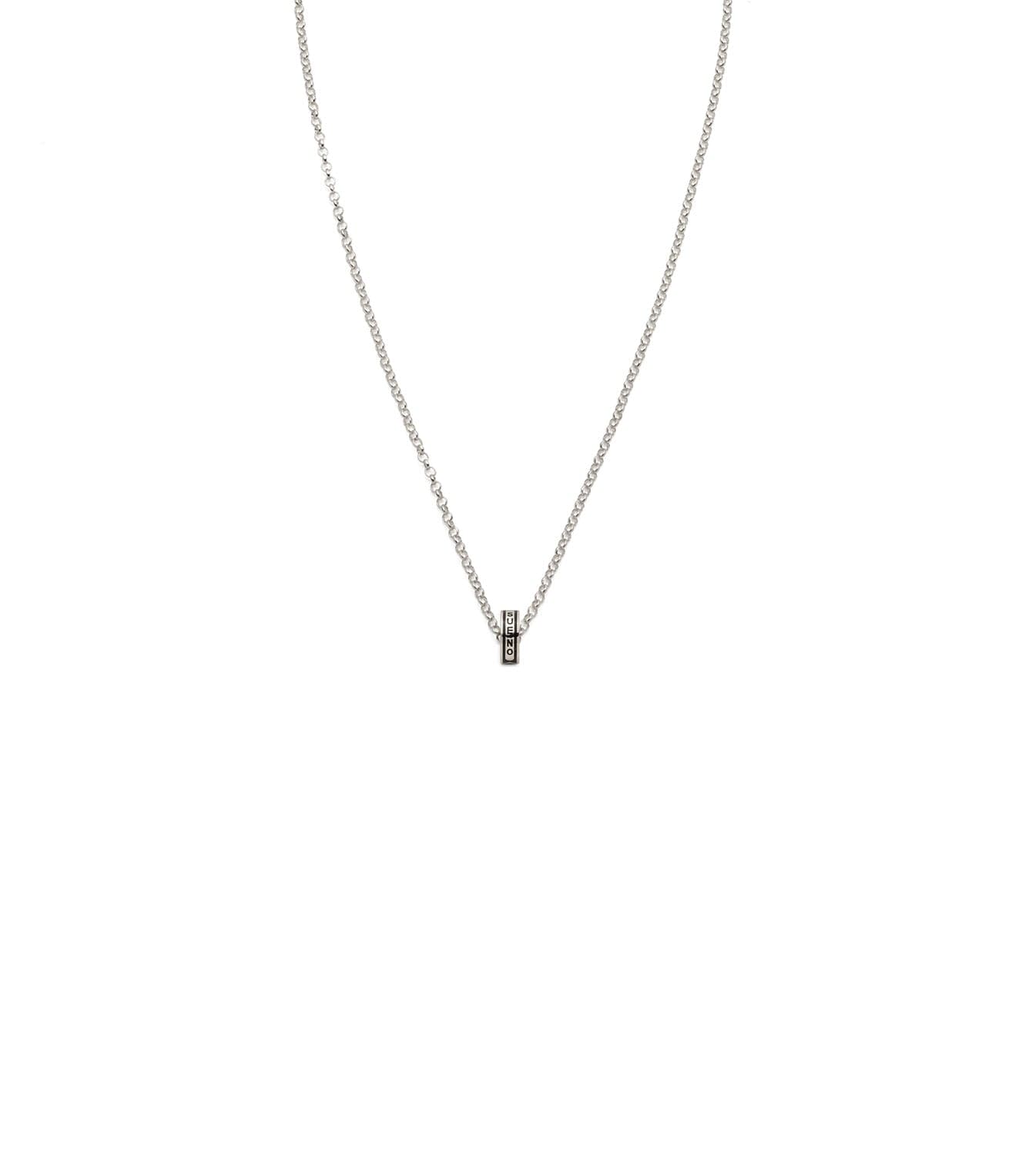 Dream Heartbeat Fine Belcher Chain Necklace - 14K White Gold Plated Dainty Layering Jewelry for Women, Perfect for Valentine's Day Gifts & Everyday Elegance