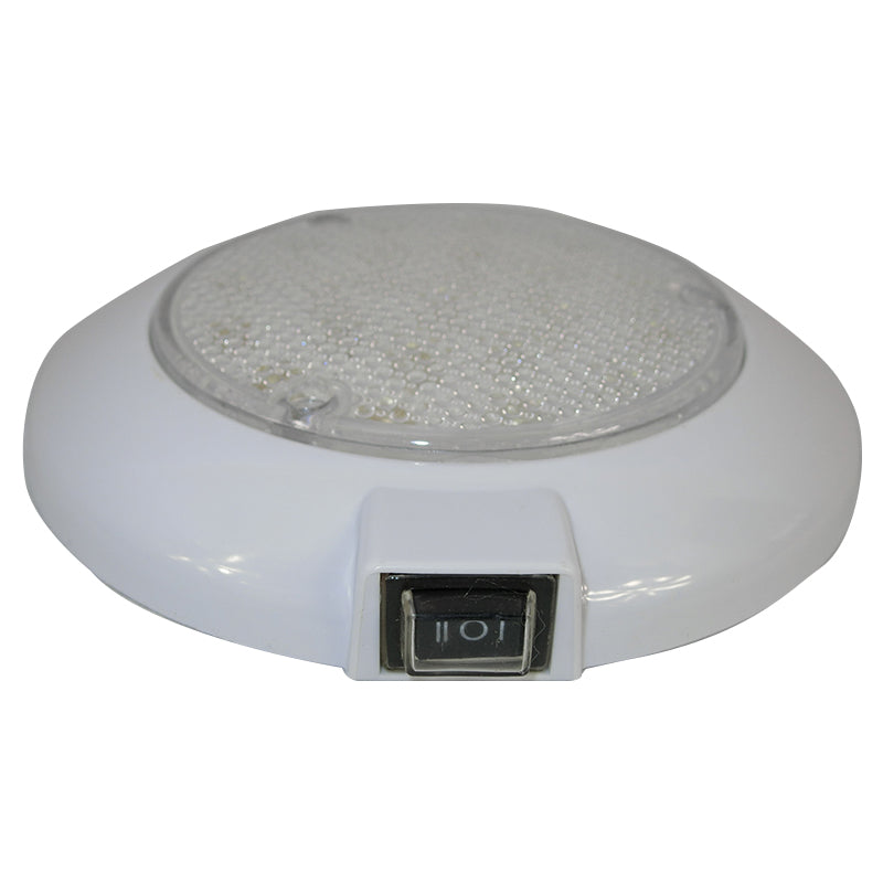 21 LED Dome Light for Caravan & Reading - 150mm with Switch (LED03) - Perfect for Camping, RV Travel & Bedside Reading