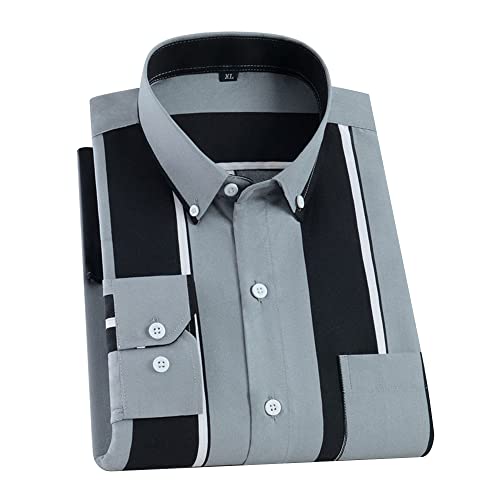 Striped Grey Black