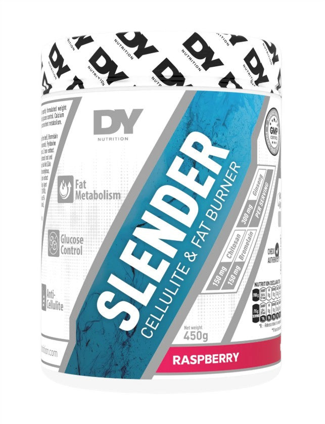 Dorian Yates Slender Cellulite & Fat Burner 450g - Premium Weight Loss Supplement for Women & Men - Boost Metabolism & Reduce Cellulite - Ideal for Gym, Workout & Daily Fitness Routine