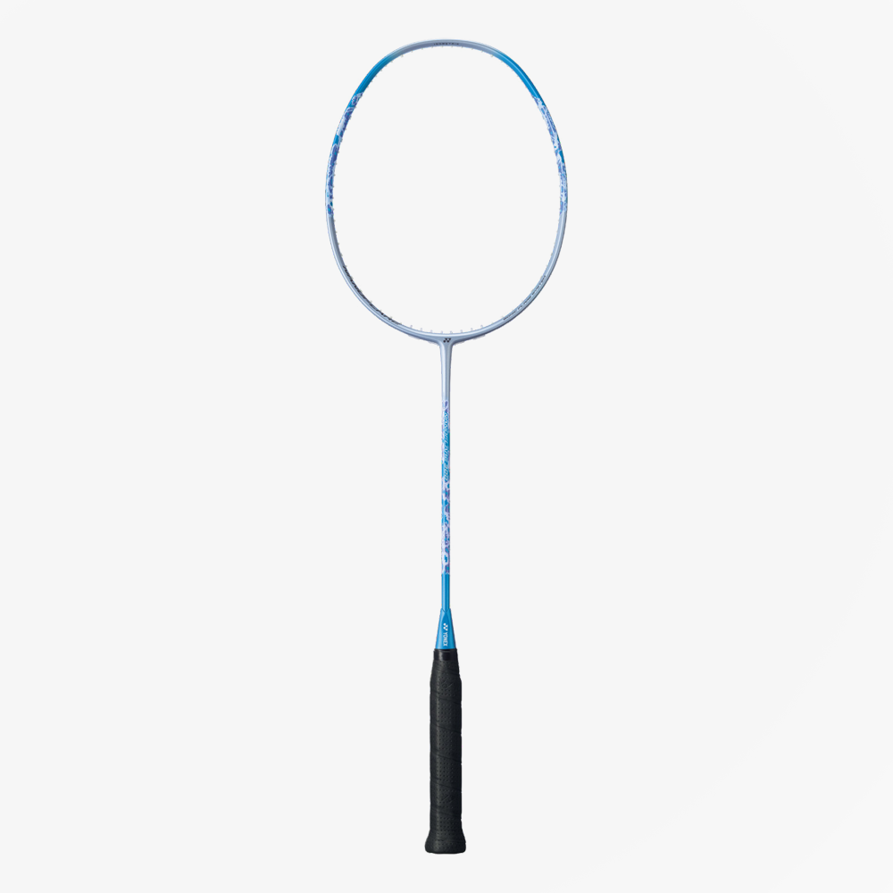 Yonex Nanoflare 300 Badminton Racket - Lightweight Carbon Fiber Shaft, Ice Blue - Perfect for Intermediate Players & Competitive Matches