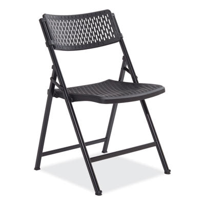 NPS Folding Chairs with Pattern - Heavy Duty 1000 lb Capacity - Set of 4 - Perfect for Outdoor Events, Picnics, and Home Use