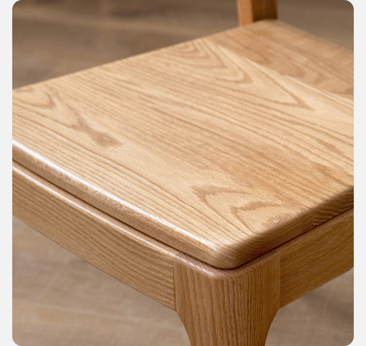 Solid Oak & Ash Wood Stacking Dining Chairs - Heavy Duty & Space-Saving for Restaurants, Events & Home Use
