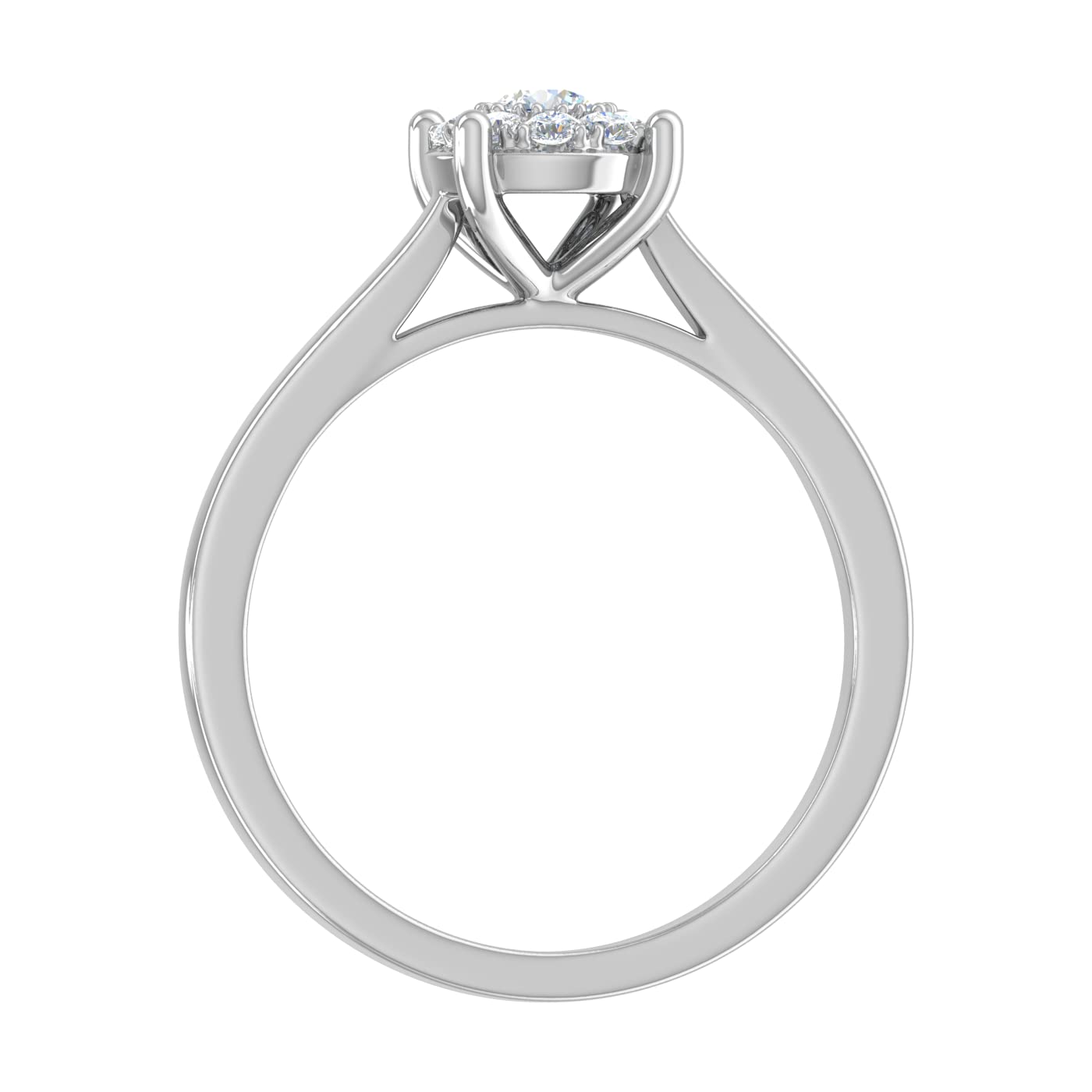 1/5 Carat IGI Certified Diamond Engagement Ring in 10K Solid Gold - Prong Setting for Women, Perfect for Proposals, Anniversaries & Special Occasions