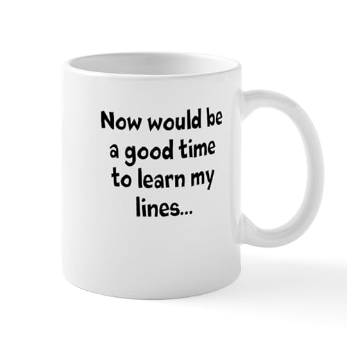 White - Learn My Lines Mug