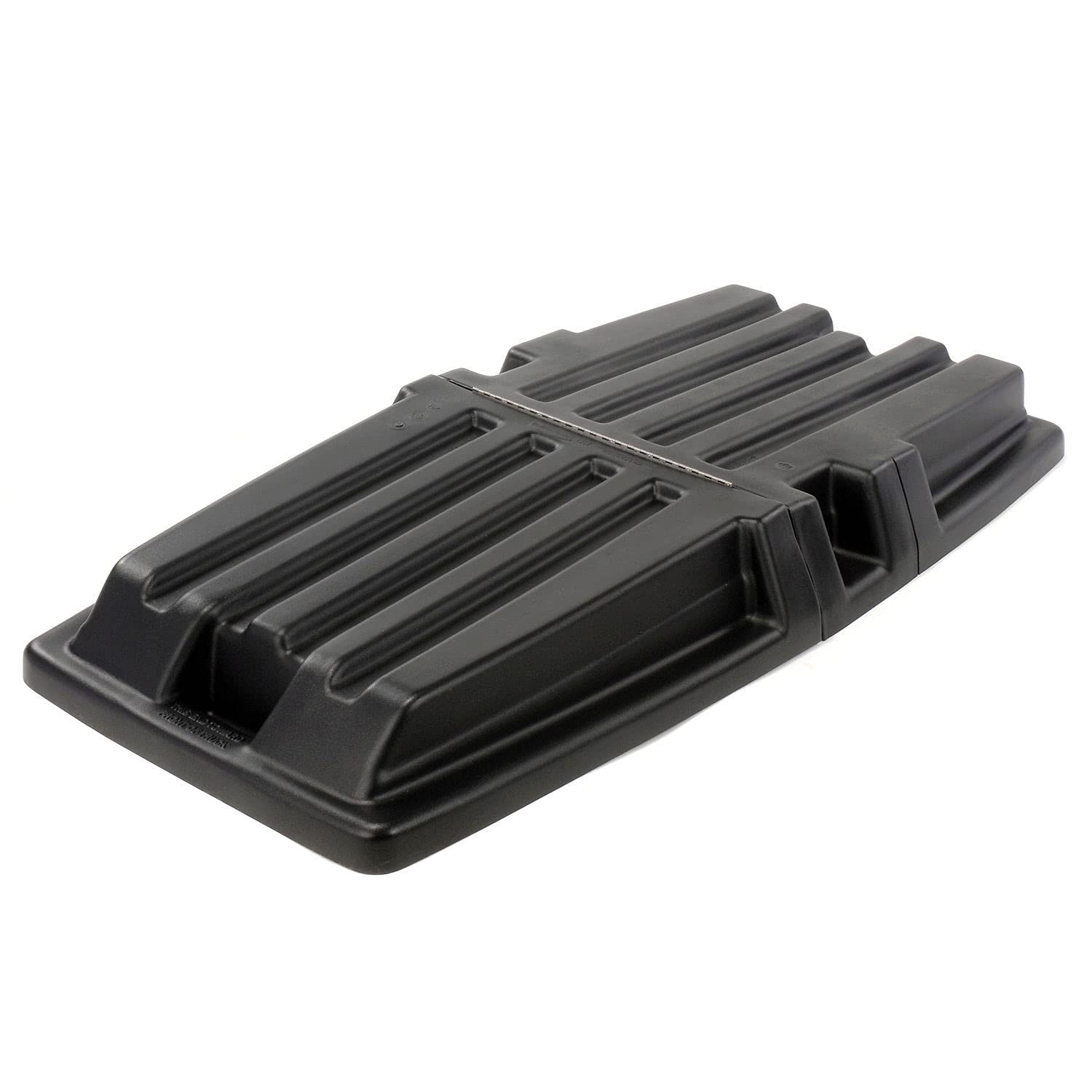 Rubbermaid Domed Hinged Lids for 1 Cubic Yard Sanitary Tilt Trucks - Durable Waste Container Covers for Commercial & Industrial Use - Perfect for Trash Collection, Recycling & Waste Management