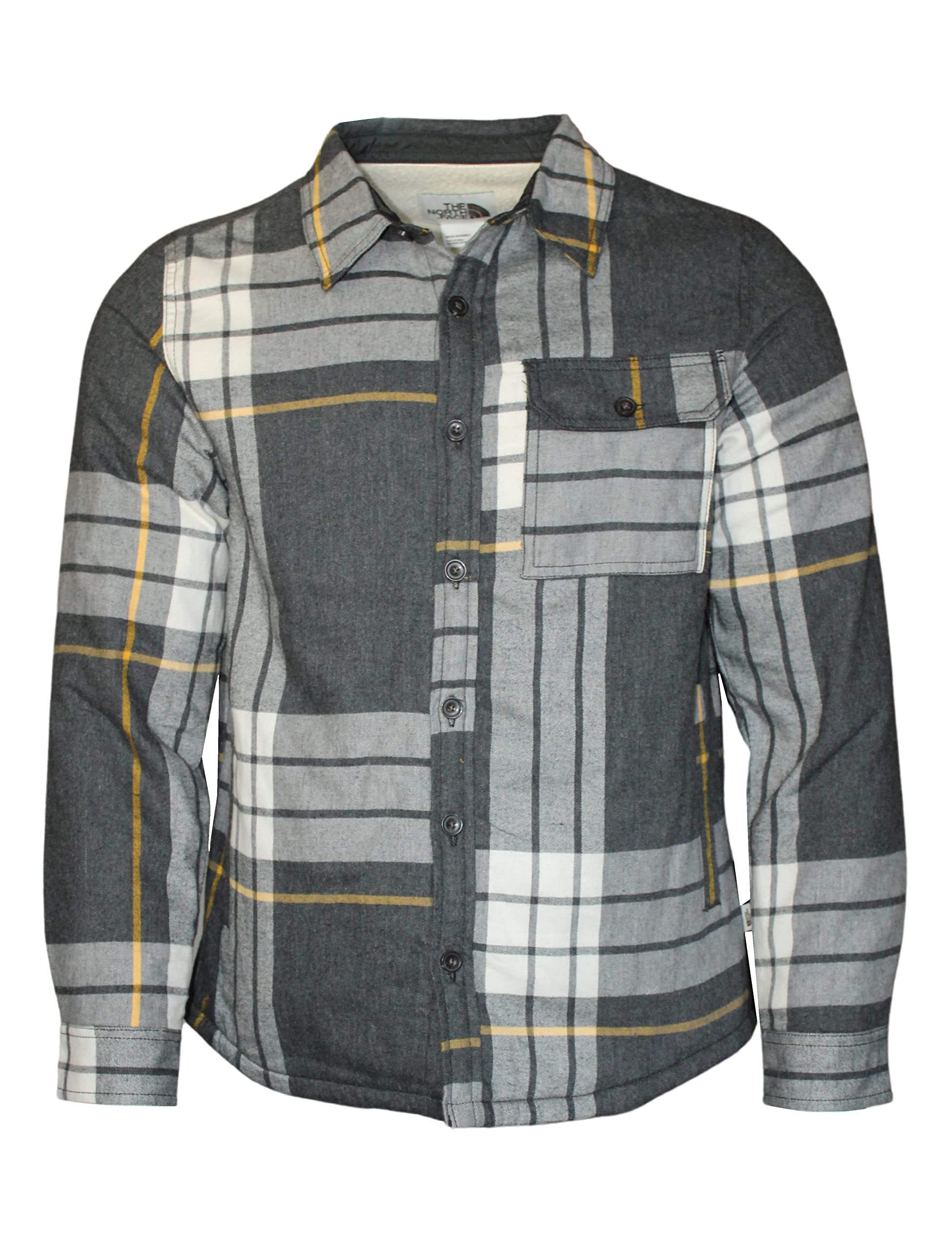 The North Face Men's Campshire Lined Button-Down Shirt | Warm Flannel Shirt for Outdoor & Casual Wear | Hiking, Camping & Everyday Comfort