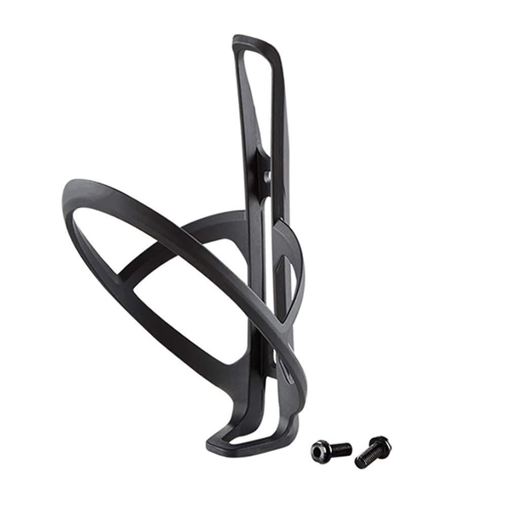 Premium Carbon Fiber & Nylon Bike Water Bottle Cage - Ultra Lightweight Bicycle Bottle Holder with Mounting Screws for Road & Mountain Bikes - Perfect for Cycling, Commuting & Outdoor Adventures