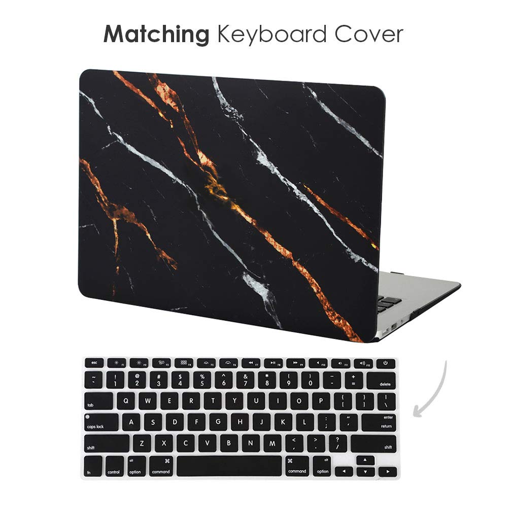 Velvet Caviar MacBook Air 13 inch Case Marble - Protective Hard Shell Cover for MacBook Air 13