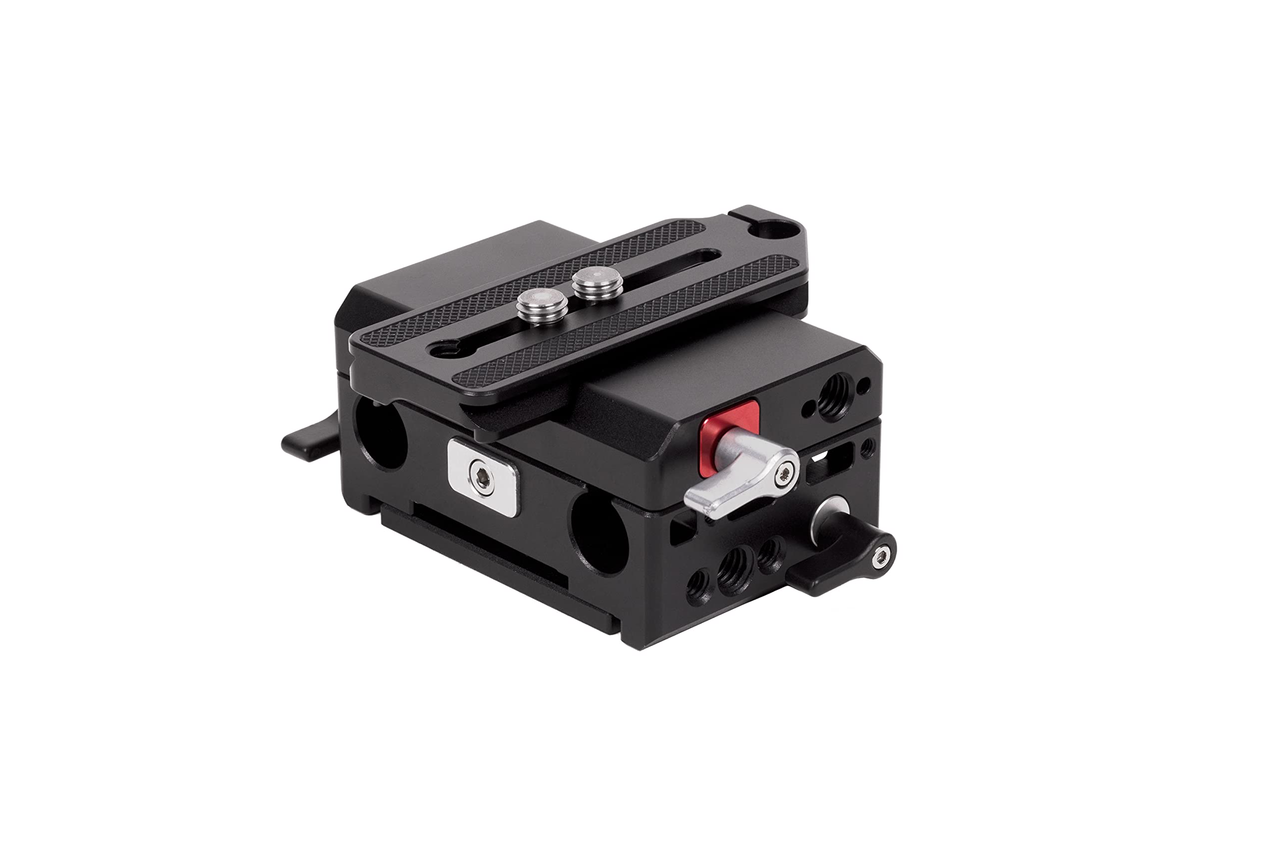 Wooden Camera LW 15mm Baseplate for Panasonic Lumix BGH1 - Quick Release ARCA Swiss Dovetail Plate | Perfect for Cinema Rig Setup & Professional Video Production