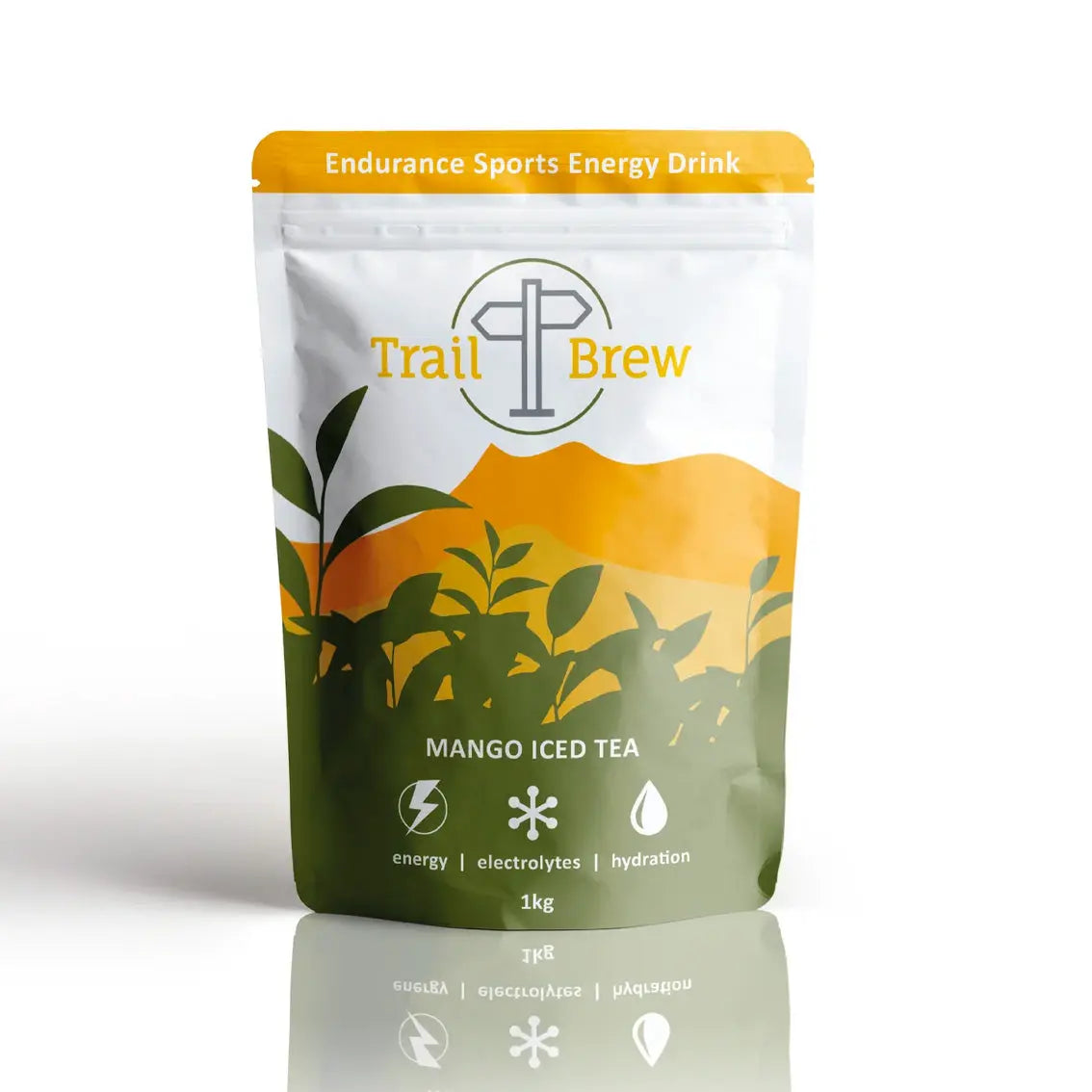 Trail Brew Drink Mix Powder - 1kg (2.2 lb) Energy & Hydration for Hiking, Camping & Outdoor Adventures