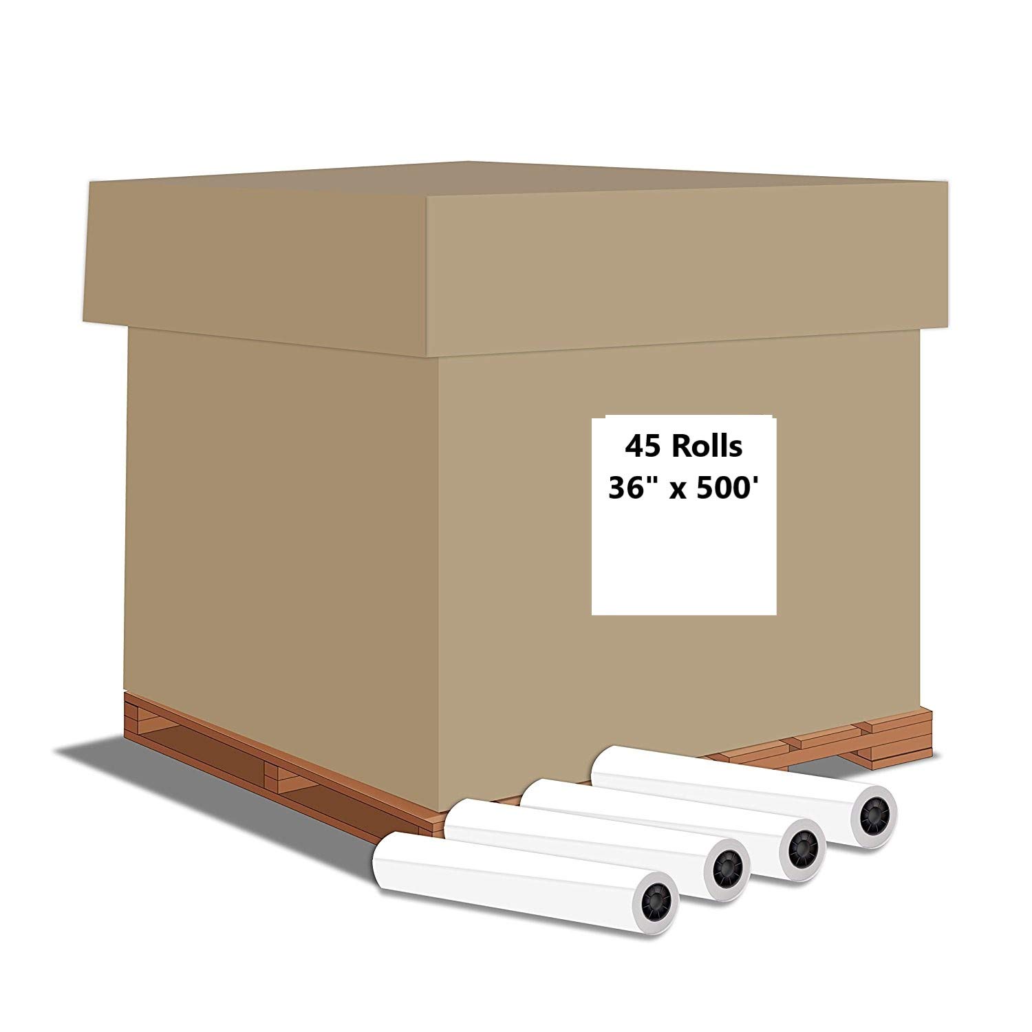 Alliance Wide Format Bond Engineering Paper Rolls - 36