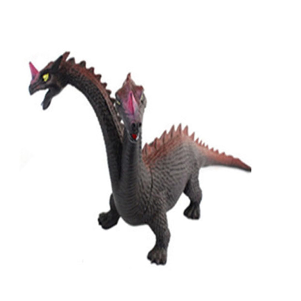 Wild Animal Model Playset for Kids - Two-Headed Dinosaur Toy & Animal Themed Birthday Party Supplies | Educational Parent-Child Interactive Toys for Toddlers & Children | Perfect for Birthday Gifts, Pretend Play & Learning Activities