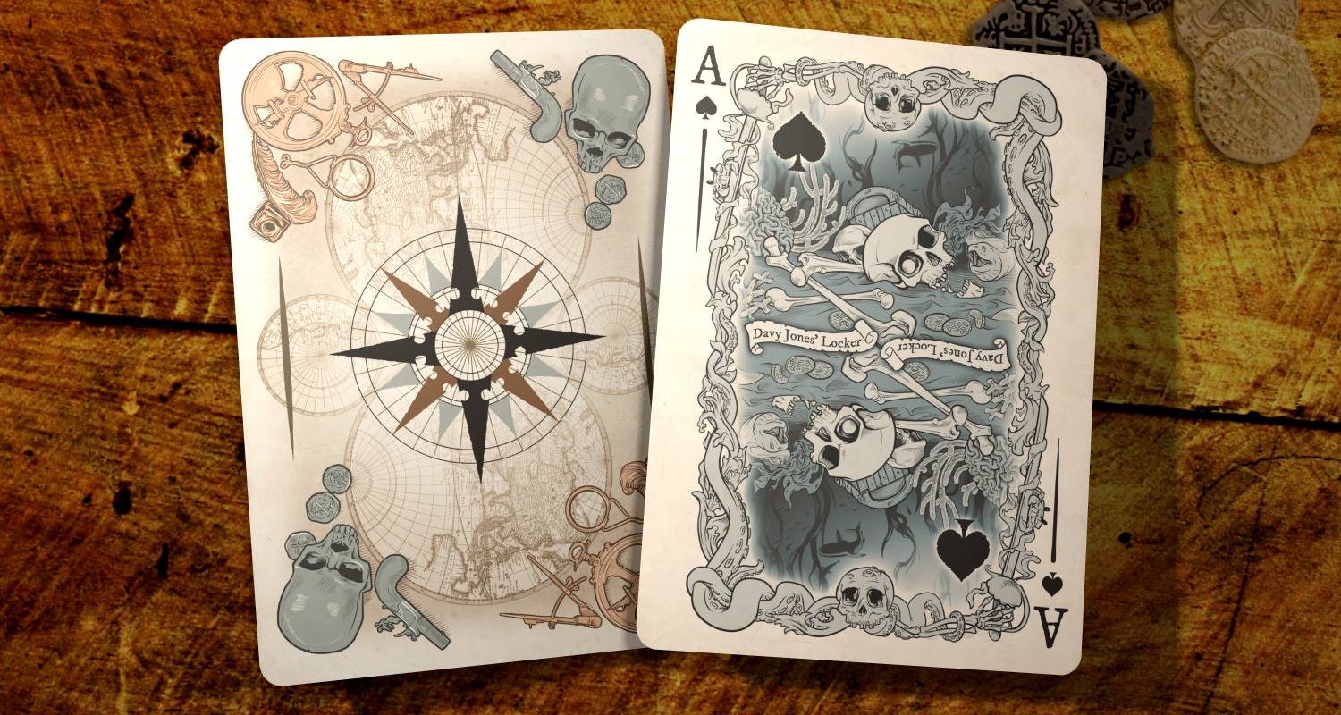 Seven Seas Playing Cards - Rare Unbranded Edition | Premium Collectible Card Deck for Magic Tricks, Poker Games & Gift Giving