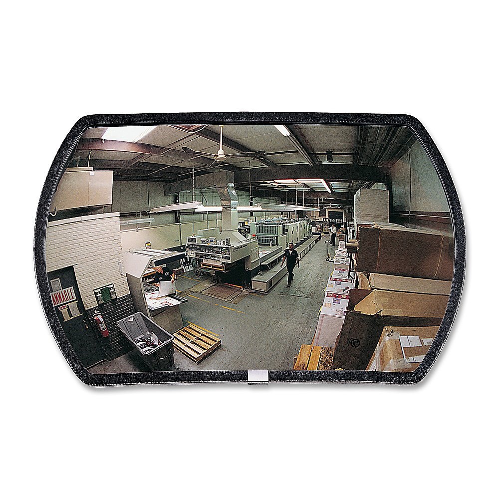 SeeAll Rounded Rectangular Convex Safety Mirrors - 15