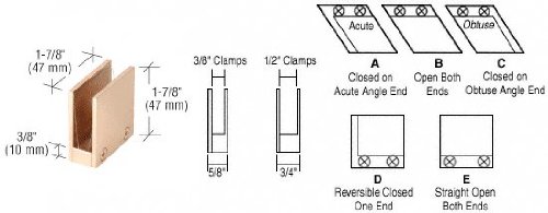 Polished Brass 1/2