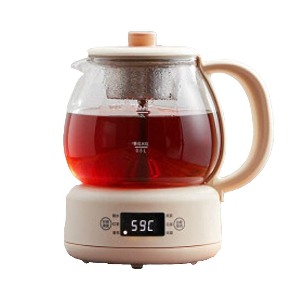 Premium Electric Glass Tea Kettle - 600W Fast Boiling, 1L Capacity, Auto Shut-Off & Boil-Dry Protection, BPA-Free - Perfect for Home, Office, and Tea Ceremonies