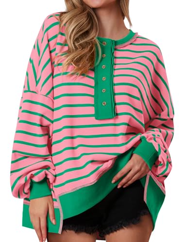 Striped Pink Green