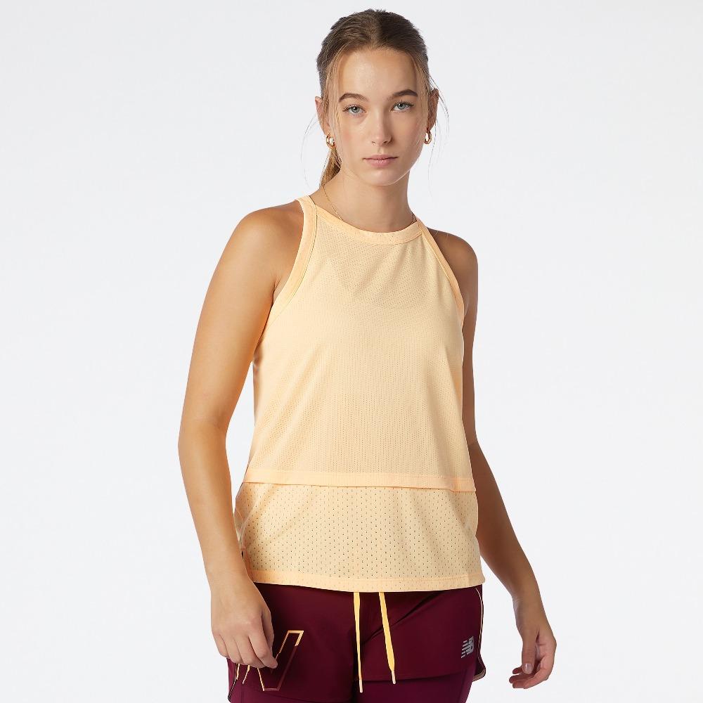 New Balance Women's Impact Run Hybrid Tank Top - Lightweight Moisture-Wicking Workout Shirt for Running, Yoga & Gym Training