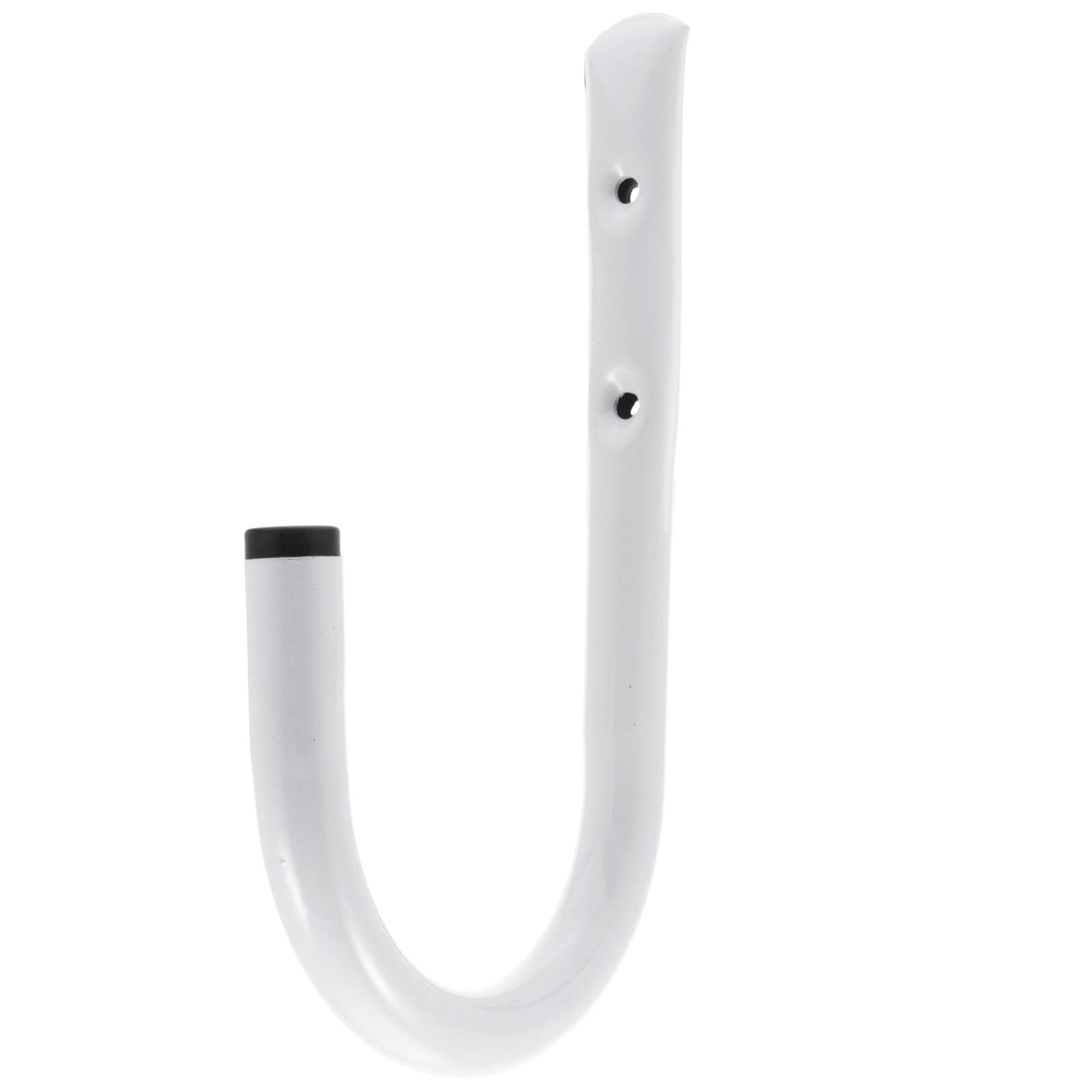 DOITOOL Heavy Duty Garment Rack - Wall Mounted Metal Utility Hanger for Coat, Towel & Tool Storage - Garage, Bathroom & Kitchen Organizer - White Space Saving Wall Hook for Home & Office Use