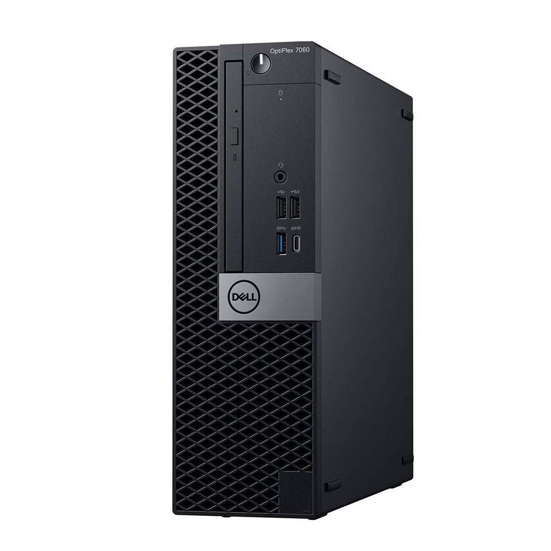 Renewed DELL Optiplex 7060 SFF Business Desktop PC - Intel 8th Gen i7-8700 6-Core Processor, 16GB DDR4 RAM, 1TB NVMe M.2 SSD, WiFi & Bluetooth, Windows 11 Pro | Includes Wireless Keyboard & Mouse | Perfect for Office Work, Home Computing & Small Business Use