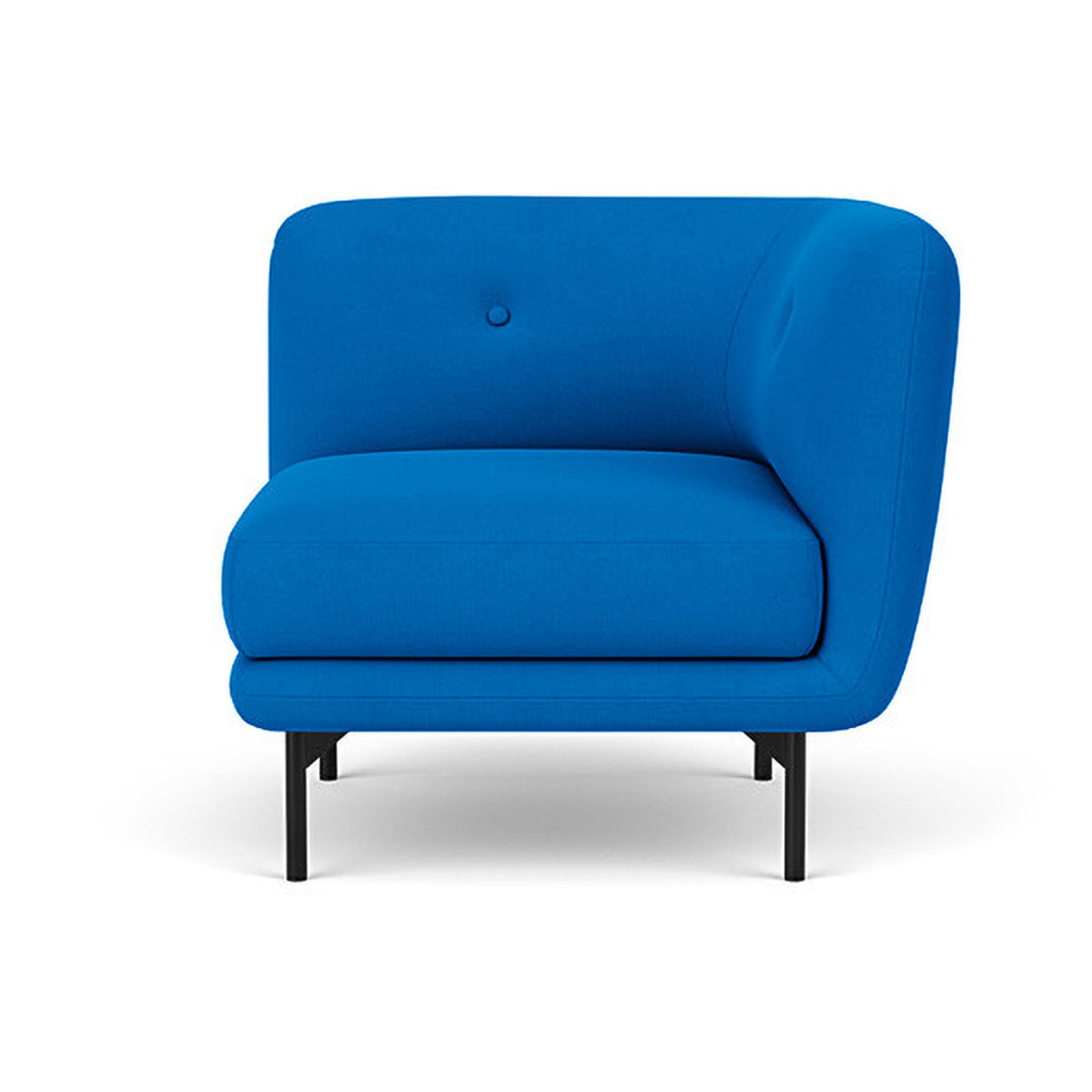 Alfred Fabric Right 1 Seater Modular Sofa - Modern Comfortable Single Chair for Living Room, Bedroom & Small Spaces