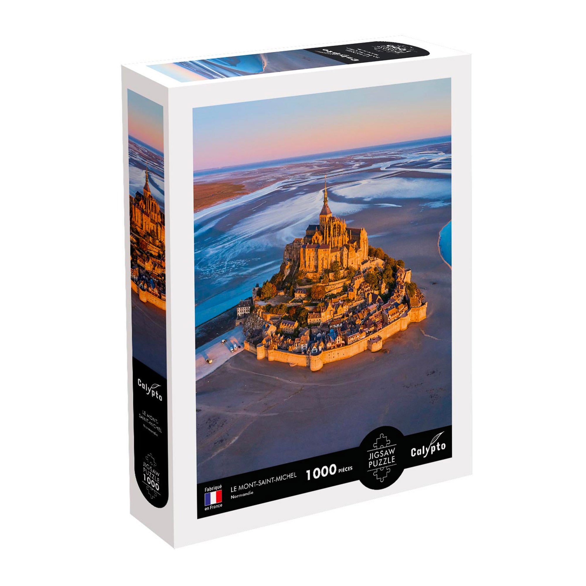 1,000 Piece Jigsaw Puzzle of Mont Saint Michel, Normandy - Perfect for Family Bonding, Relaxation & Home Decor