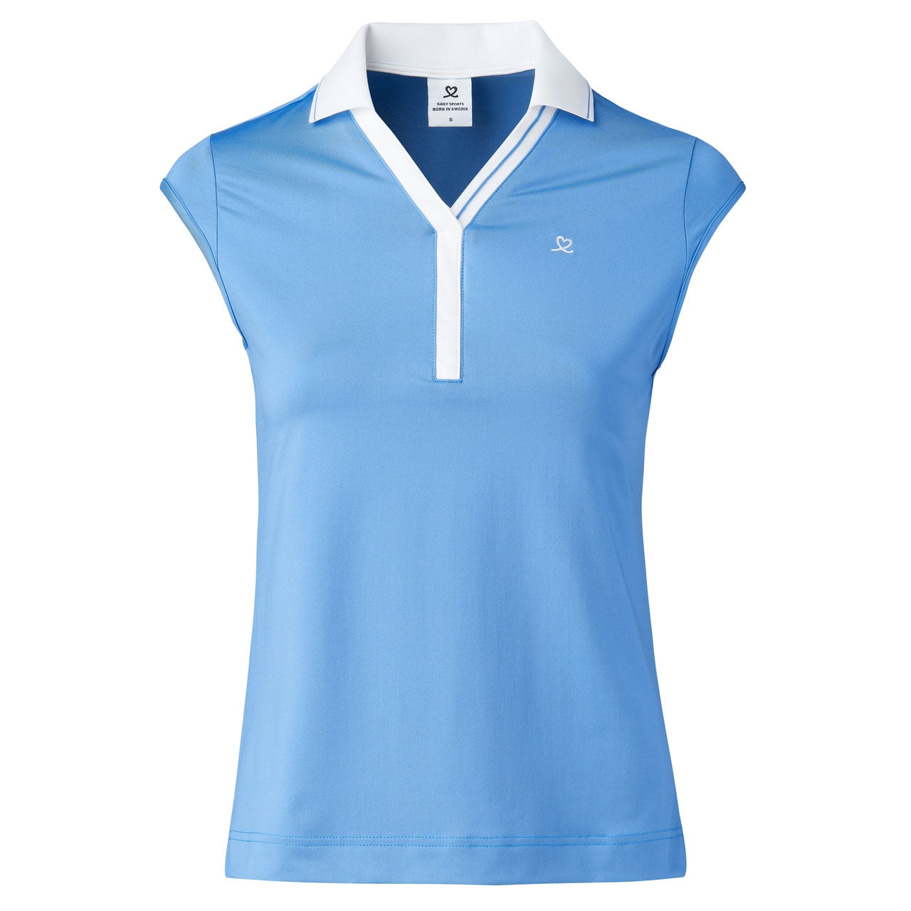 Indra Pacific Women's Sleeveless Golf Polo Shirt - Breathable Moisture-Wicking Athletic Top for Golf, Tennis & Outdoor Sports