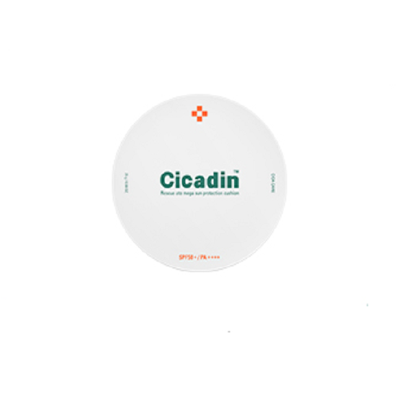 Missha Cicadin™ Rescue Ato Mega Sun Protection Cushion SPF50+ PA++++ - Korean Sunscreen Cushion for Sensitive Skin, Hydrating & Non-Greasy, Perfect for Daily UV Protection & Makeup Base
