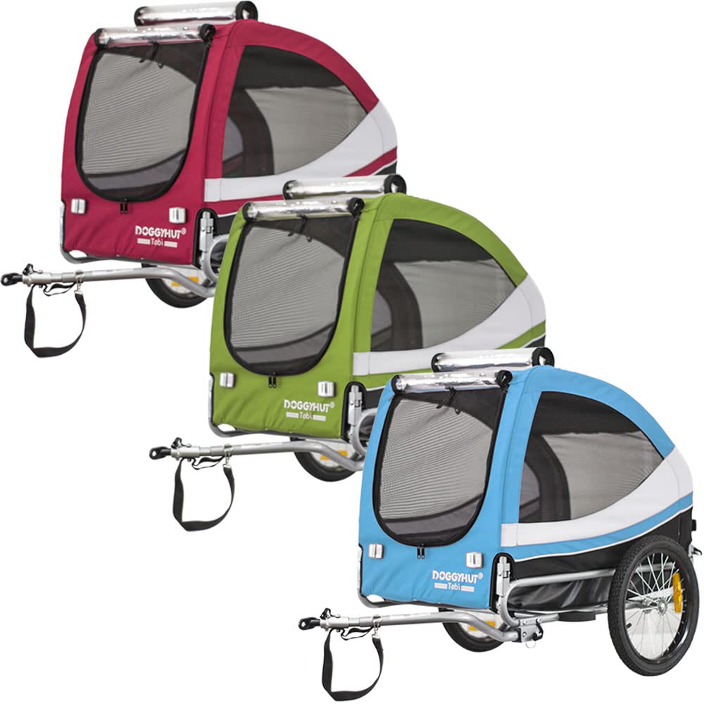TOBI Large Pet Bike Trailer for Medium & Large Dogs - Up to 24