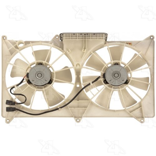 4 Seasons 75993 Radiator Fan Assembly - Replacement Cooling Fan for Cars & Trucks - Perfect for Engine Overheating Prevention & Summer Driving