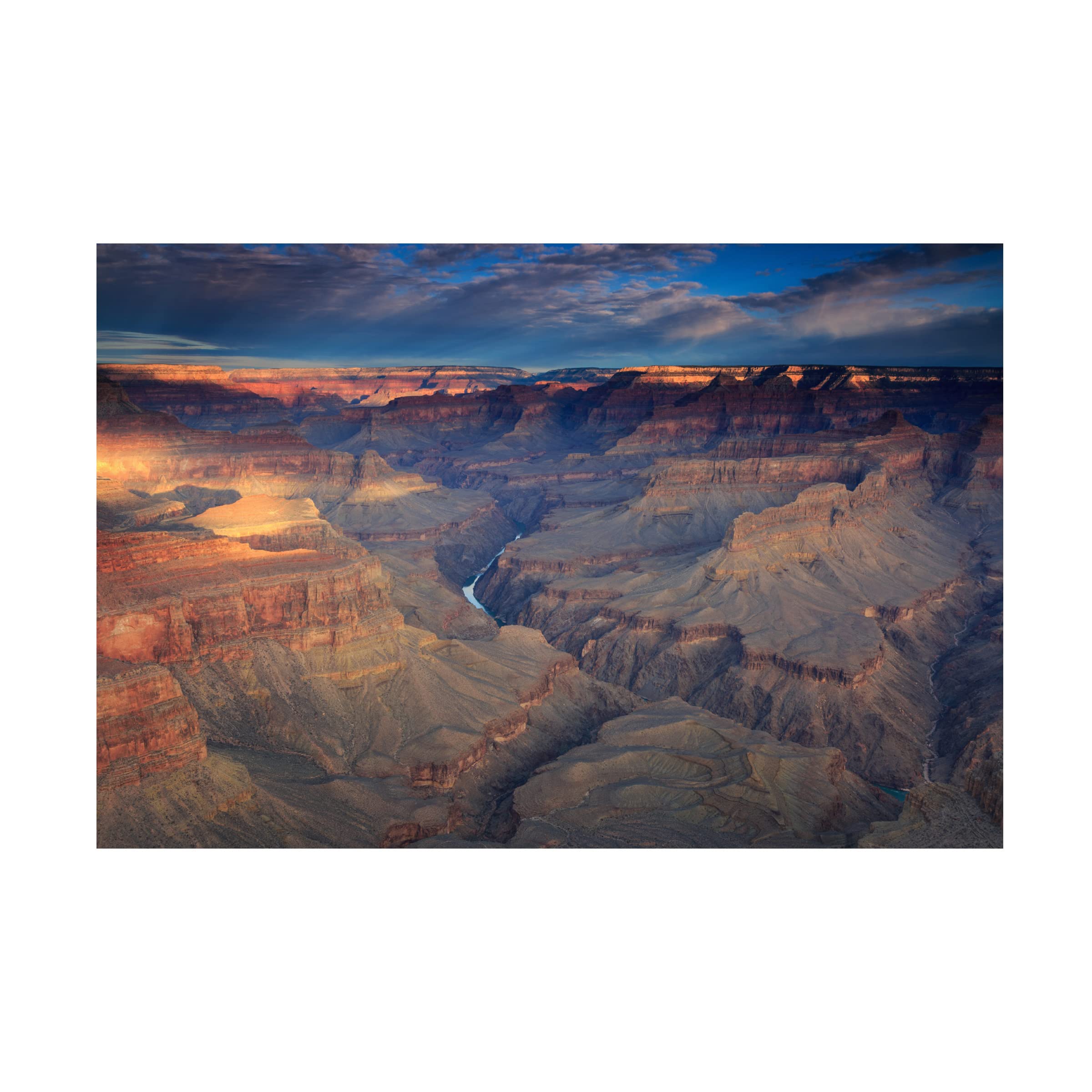 Trademark Fine Art 'Hiding The Colorado River' Canvas Wall Art Print by Shawn/Corinne Severn - Perfect for Living Room, Bedroom & Office Decor