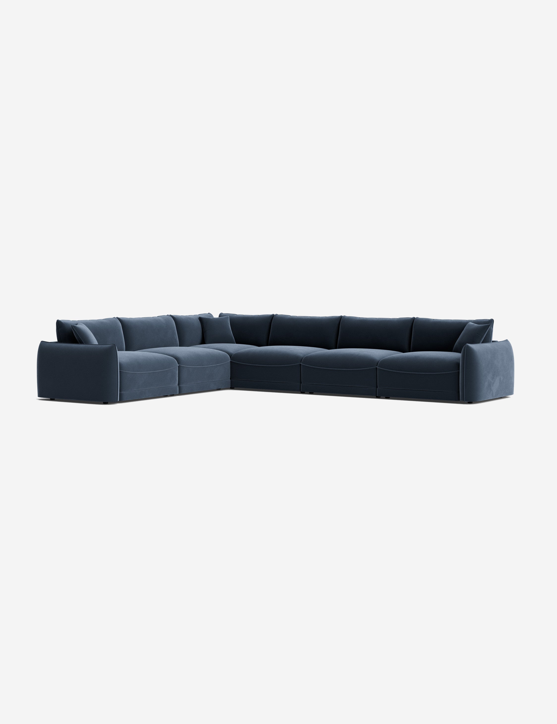 Blue Modern Velvet