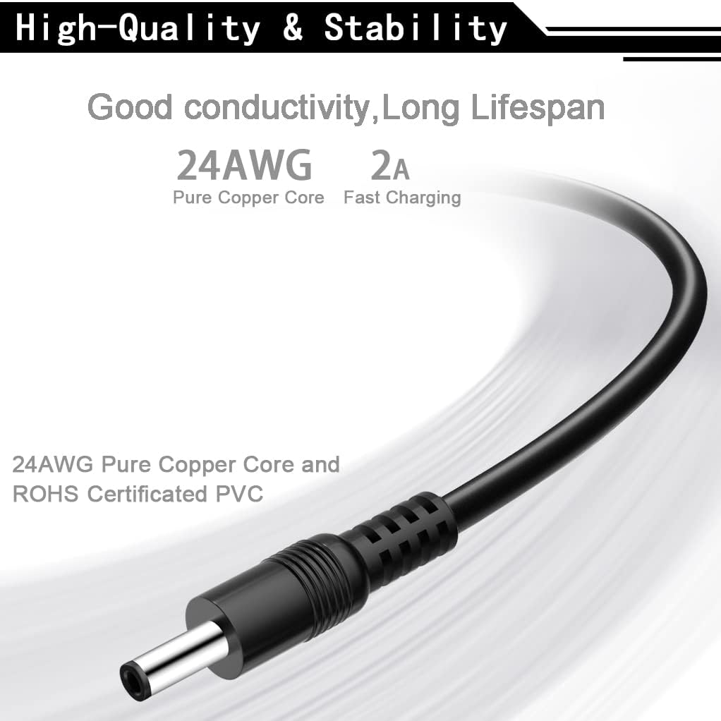 Hydrogen Water Bottle Charger Cord - Universal Charging Cable Compatible with Pansonite, Ayyufe & Fossduck Hydrogen Water Generators | Portable Hydrogen Water Maker Accessory for Home, Office & Travel Use
