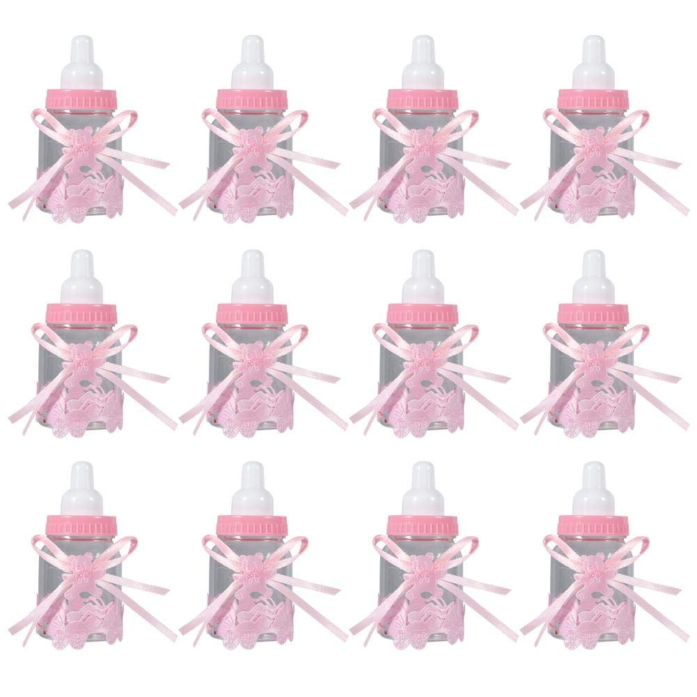 12Pcs Candy Chocolate Bottles Box - Sweet Treats for Kids, Baby Showers, Wedding Party Favors & Decorations | Perfect Gift for Boys & Girls
